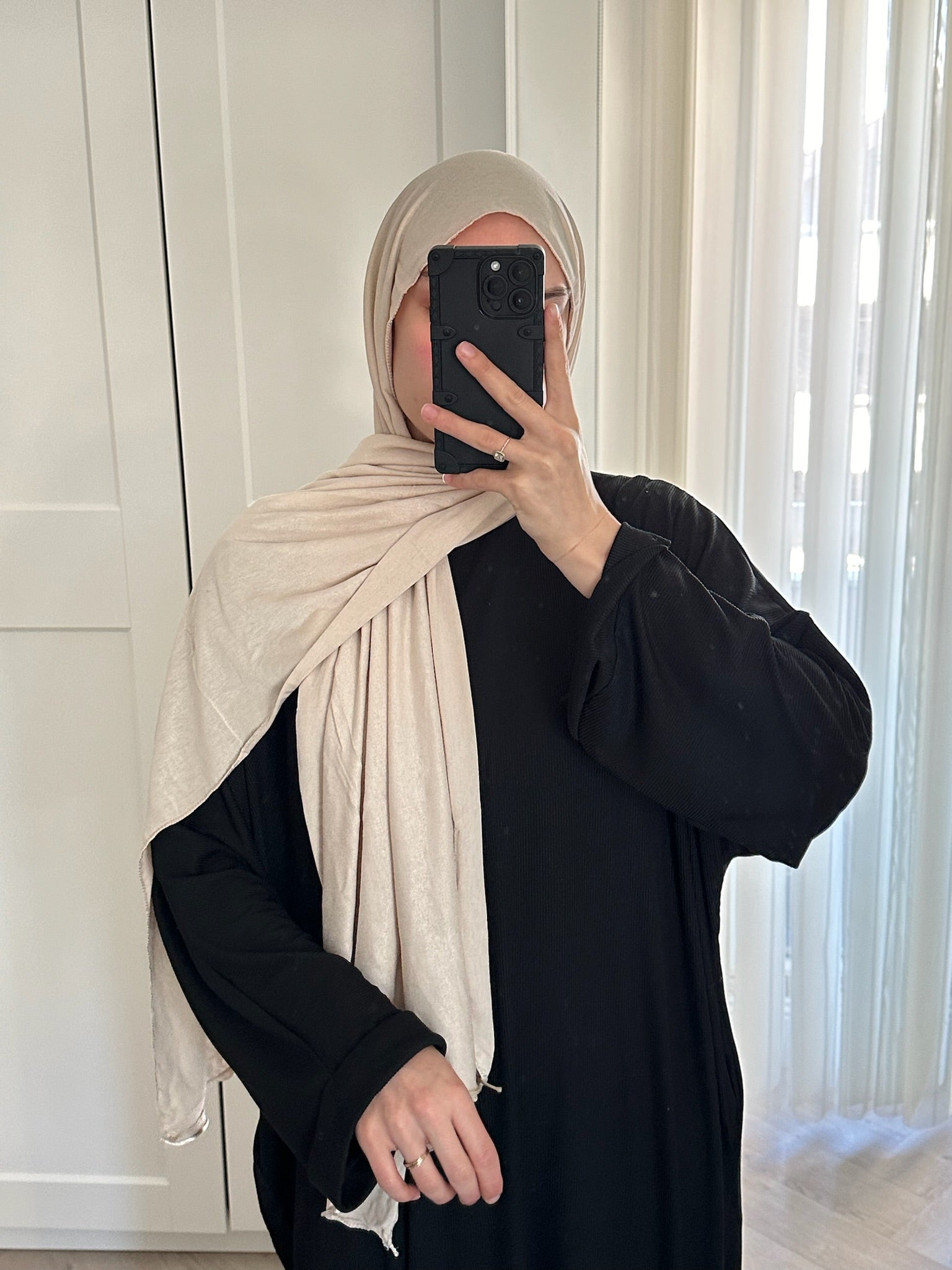 Robe côtelée - Noir - Persya