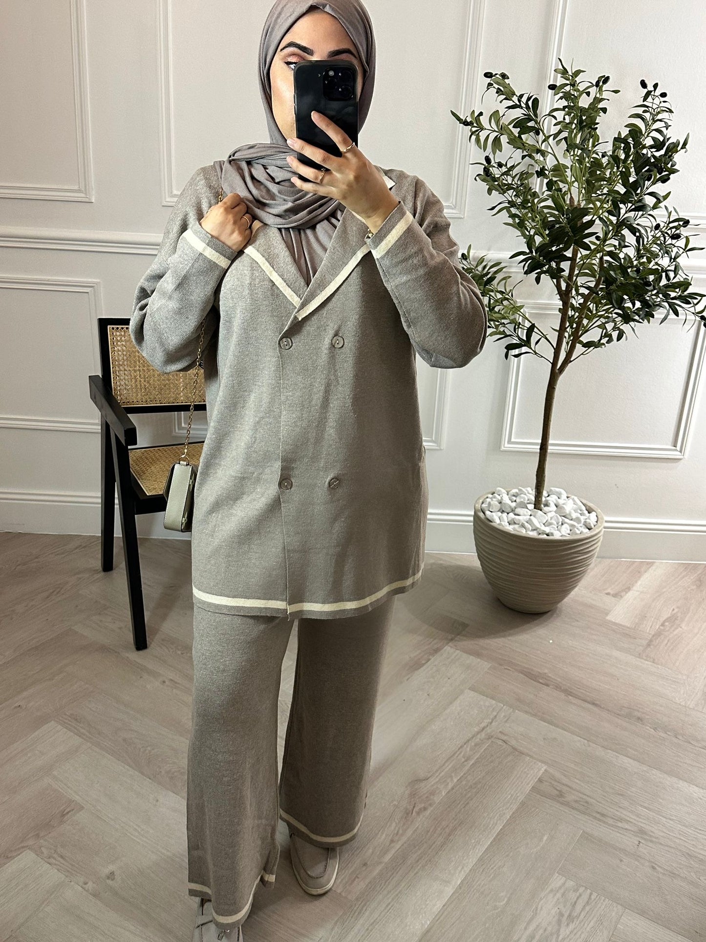Ensemble bouton croisé - Persya