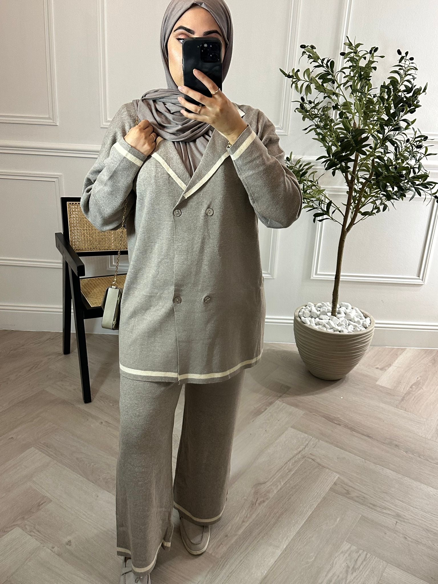 Ensemble bouton croisé - Persya