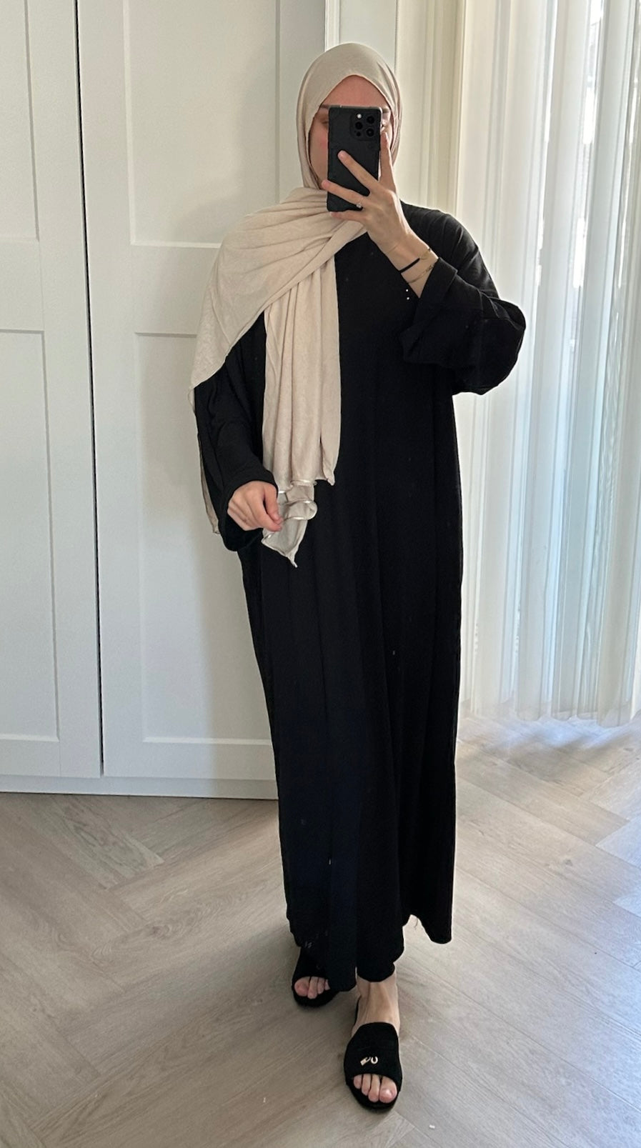Robe côtelée - Noir - Persya