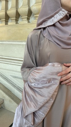 Abaya de dubaï | Farasha Nude