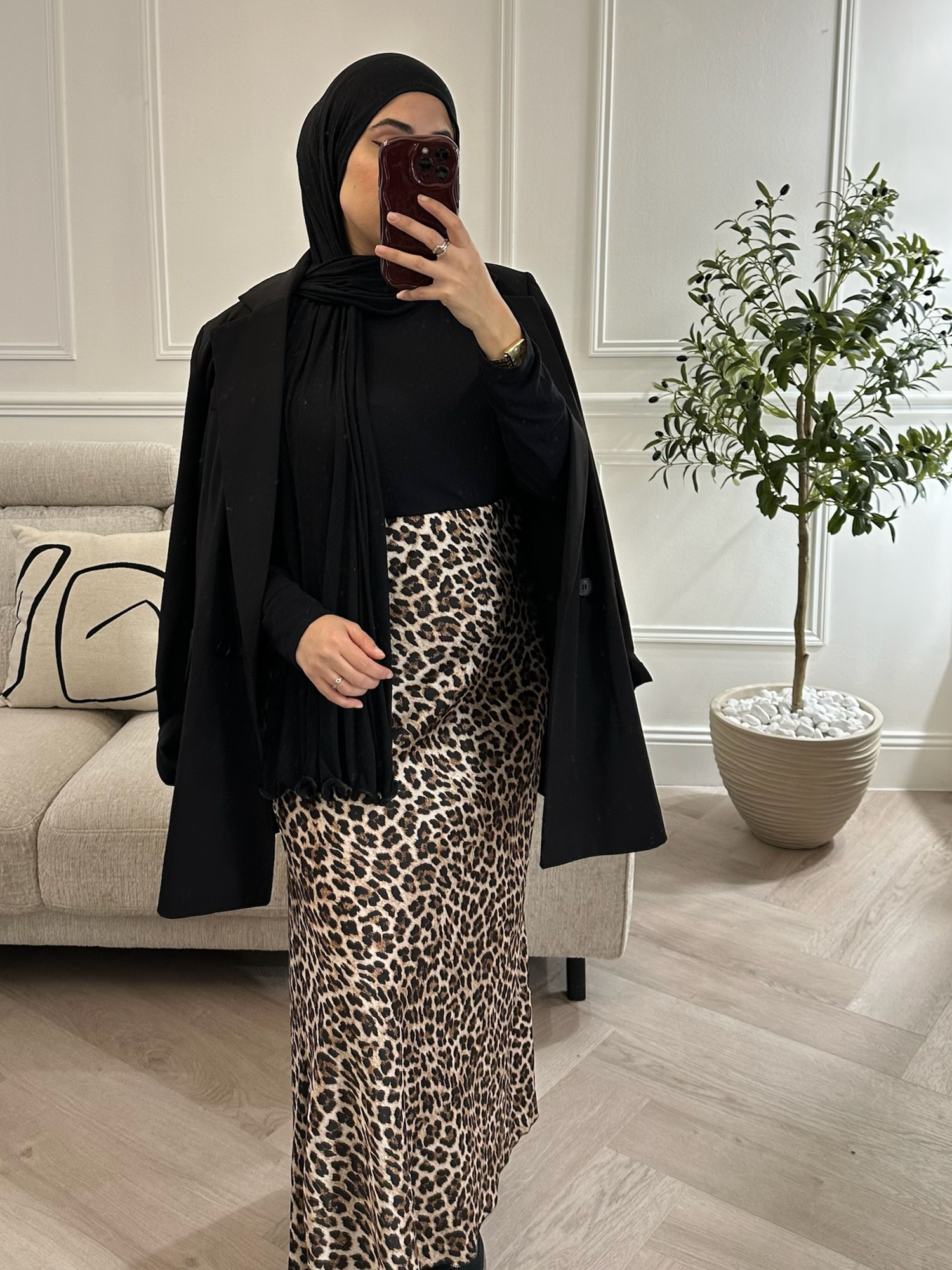 Jupe en satin - Persya